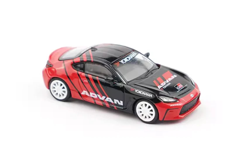 XCARTOYS JDM GR86 Advan Racing Sports Model | 1:64 Diecast Metal Car