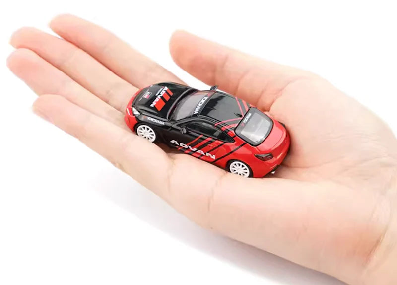 XCARTOYS JDM GR86 Advan Racing Sports Model | 1:64 Diecast Metal Car