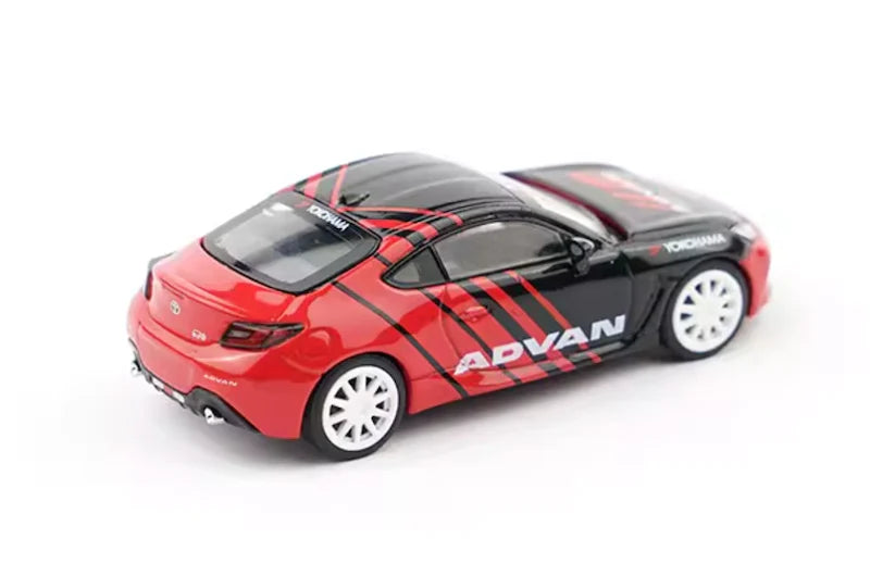 XCARTOYS JDM GR86 Advan Racing Sports Model | 1:64 Diecast Metal Car