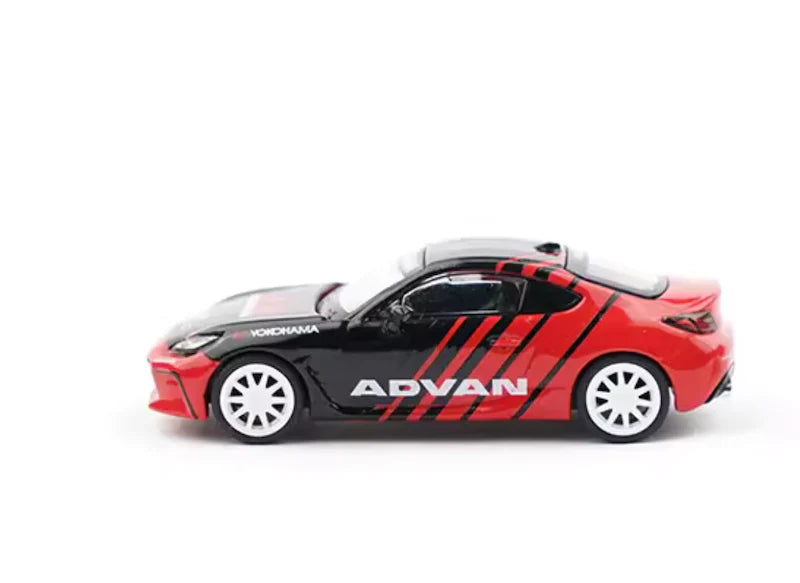XCARTOYS JDM GR86 Advan Racing Sports Model | 1:64 Diecast Metal Car
