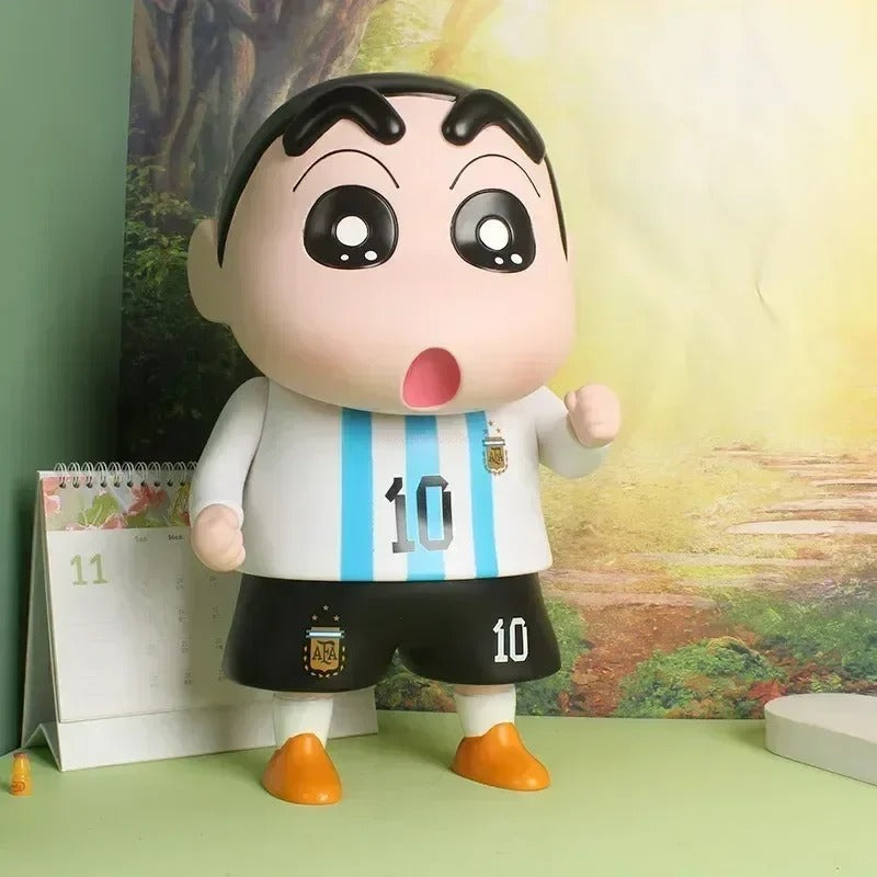 Shinchan x Messi Action Figure