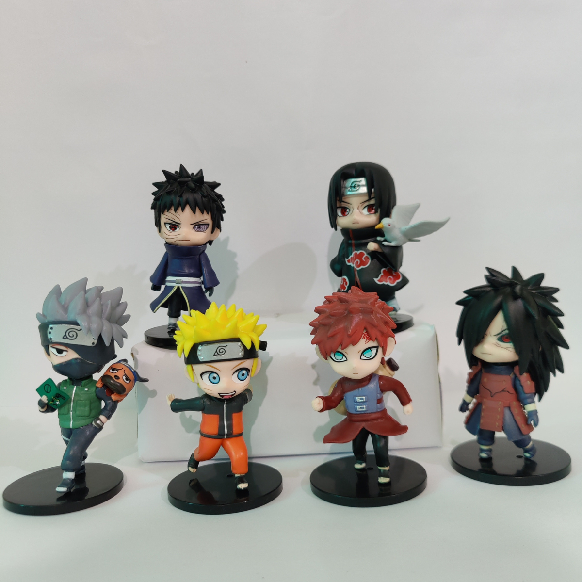 Nauto Chibi Anime Action Figure (Set of 6)