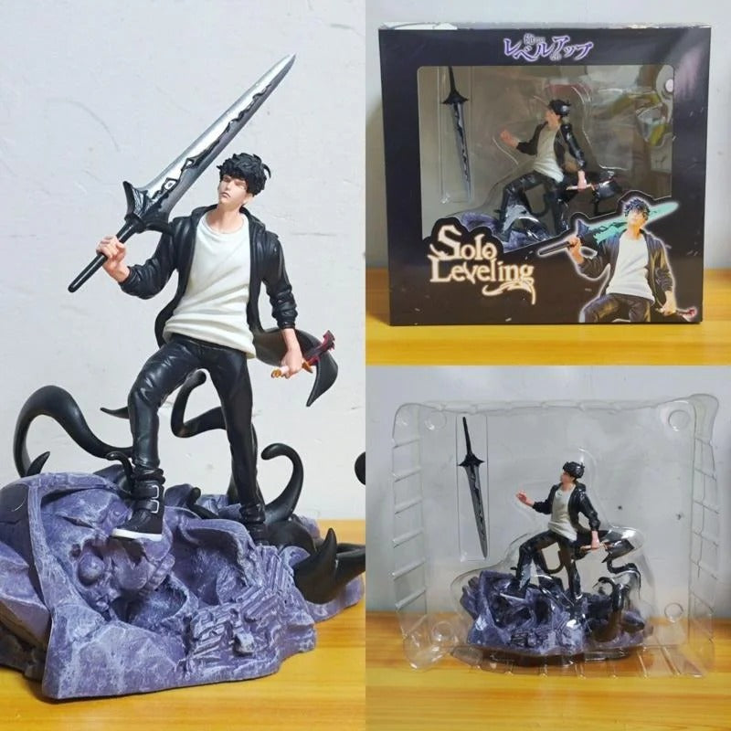 Sung Jin-Woo Shadow Monarch Figure – Solo Leveling | 18cm Action Figure