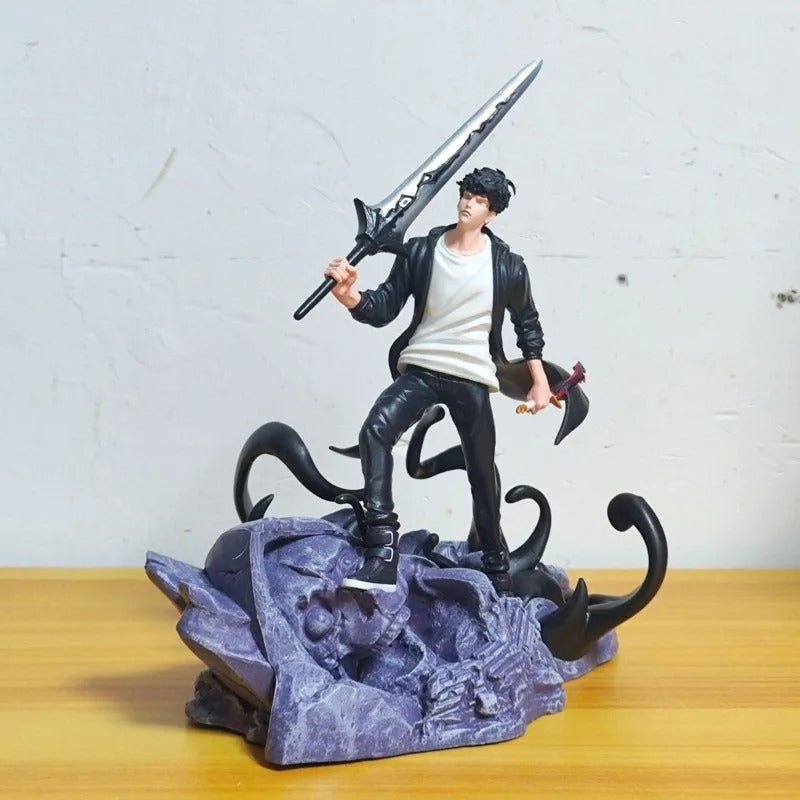 Sung Jin-Woo Shadow Monarch Figure – Solo Leveling | 18cm Action Figure