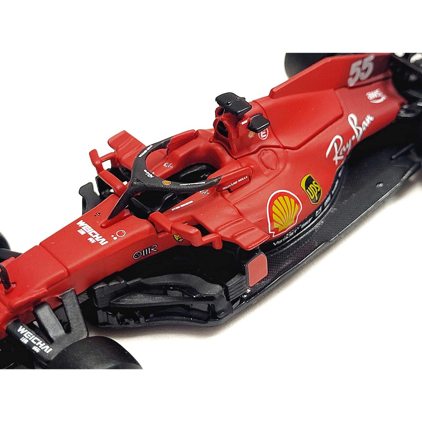 Ferrari SF21 #55 Carlos Sainz 2021 Diecast Model Car