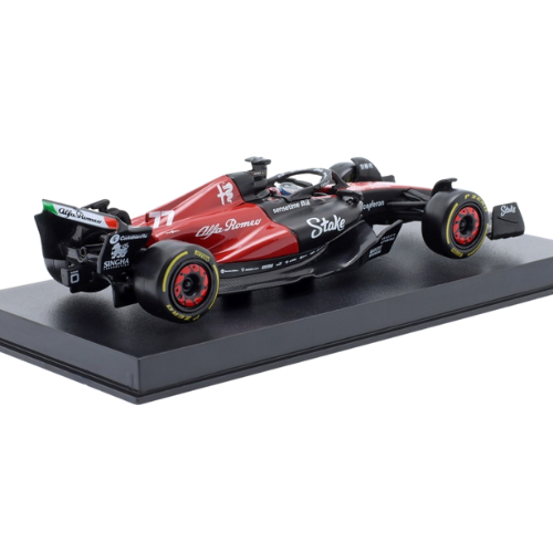 Alfa Romeo F1 Team Stake C43 #77 Valtteri Bottas 2023 Diecast Model by Bburago