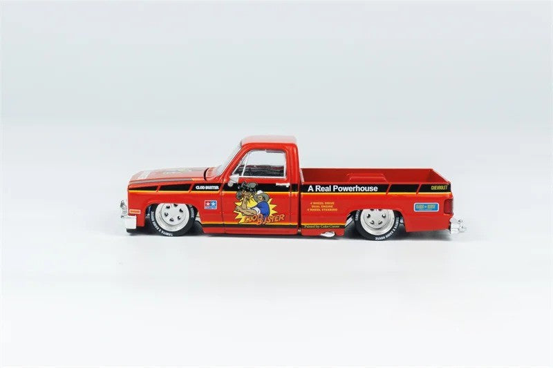 Kaido House x Mini GT Tamiya Clod Buster | 1:64 Scale Diecast Silverado Custom Truck