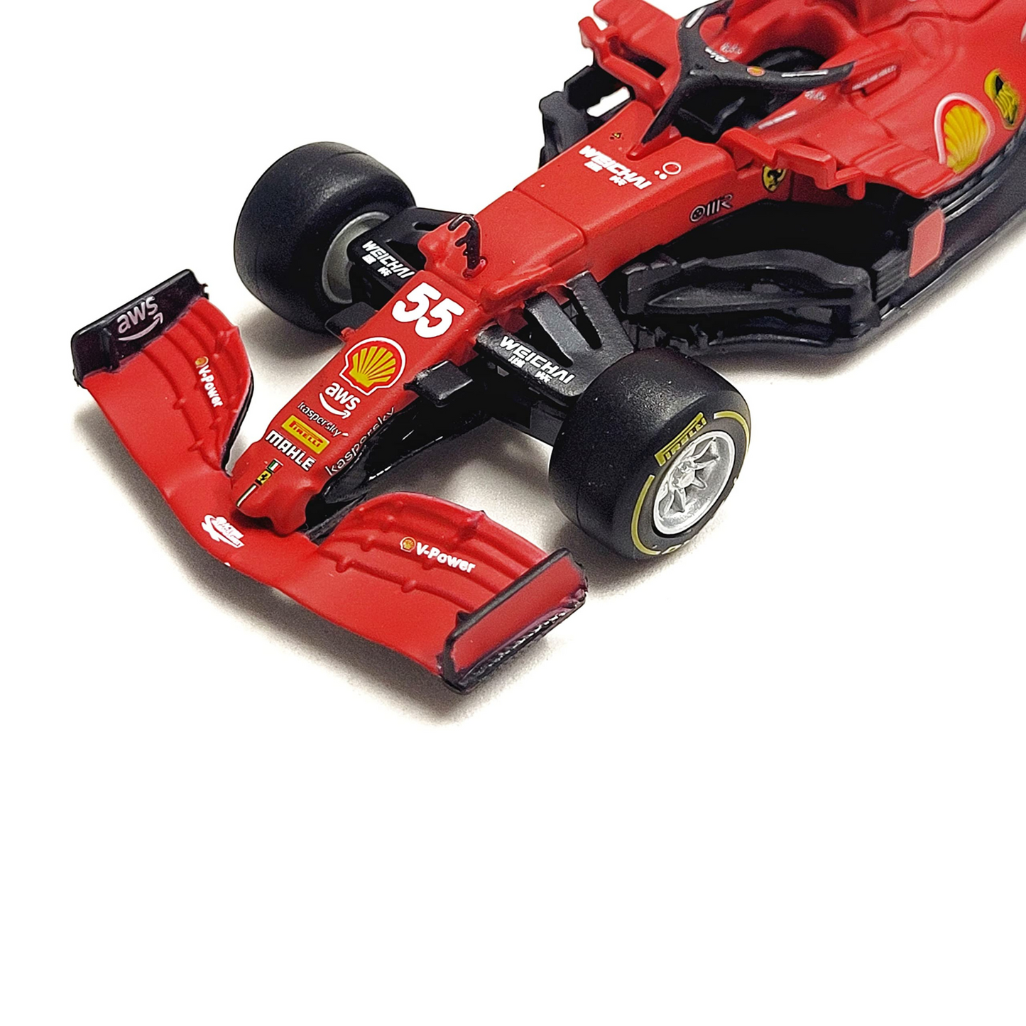 Ferrari SF21 #55 Carlos Sainz 2021 Diecast Model Car