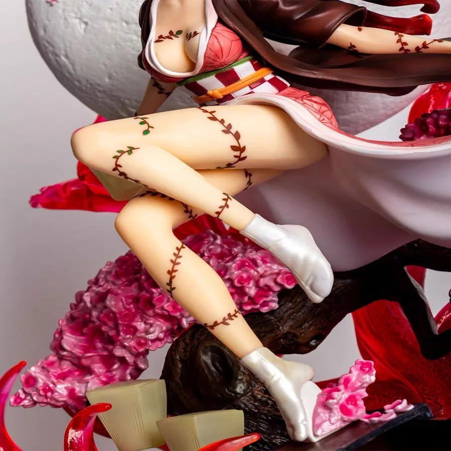 Nezuko Demon Moonlight Statue | 42cm LED Light-Up Action Figure