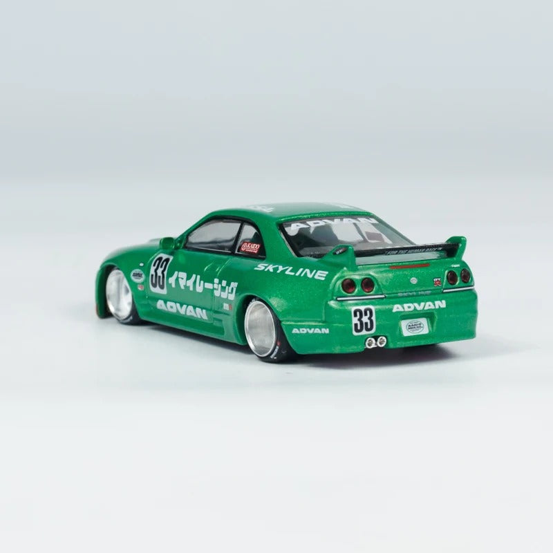 Kaido House x Mini GT Nissan Skyline GT-R R33 | 1:64 Scale Imaii Racing V1 Diecast Model