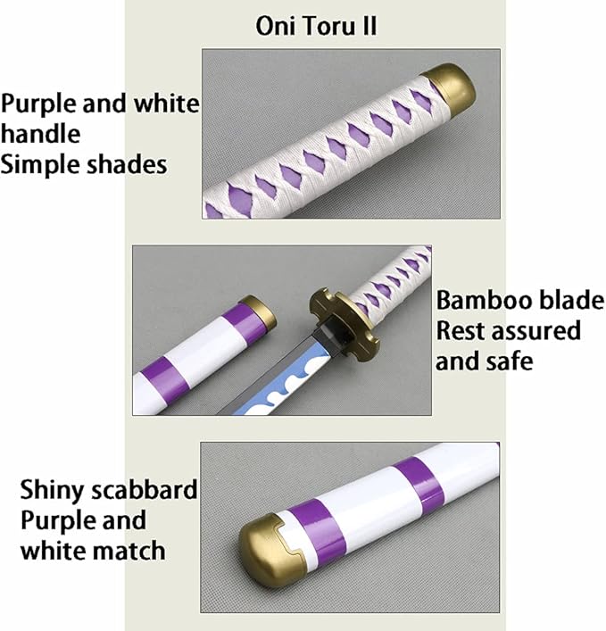 Monkey D.luffy Wooden Katana | 104 Cm One Piece Sword