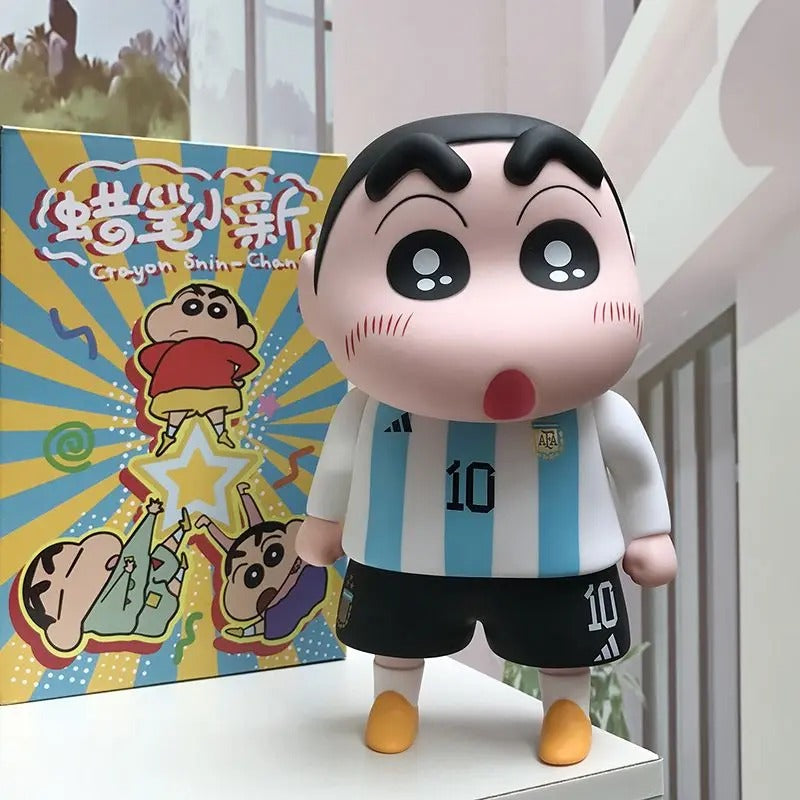 Shinchan x Messi Action Figure