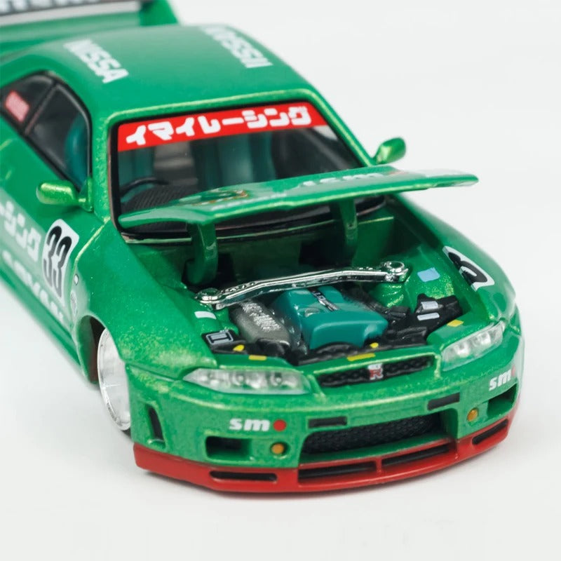 Kaido House x Mini GT Nissan Skyline GT-R R33 | 1:64 Scale Imaii Racing V1 Diecast Model
