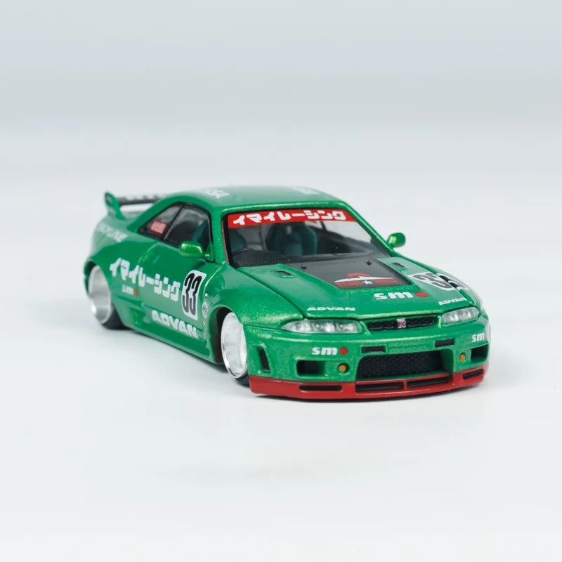 Kaido House x Mini GT Nissan Skyline GT-R R33 | 1:64 Scale Imaii Racing V1 Diecast Model