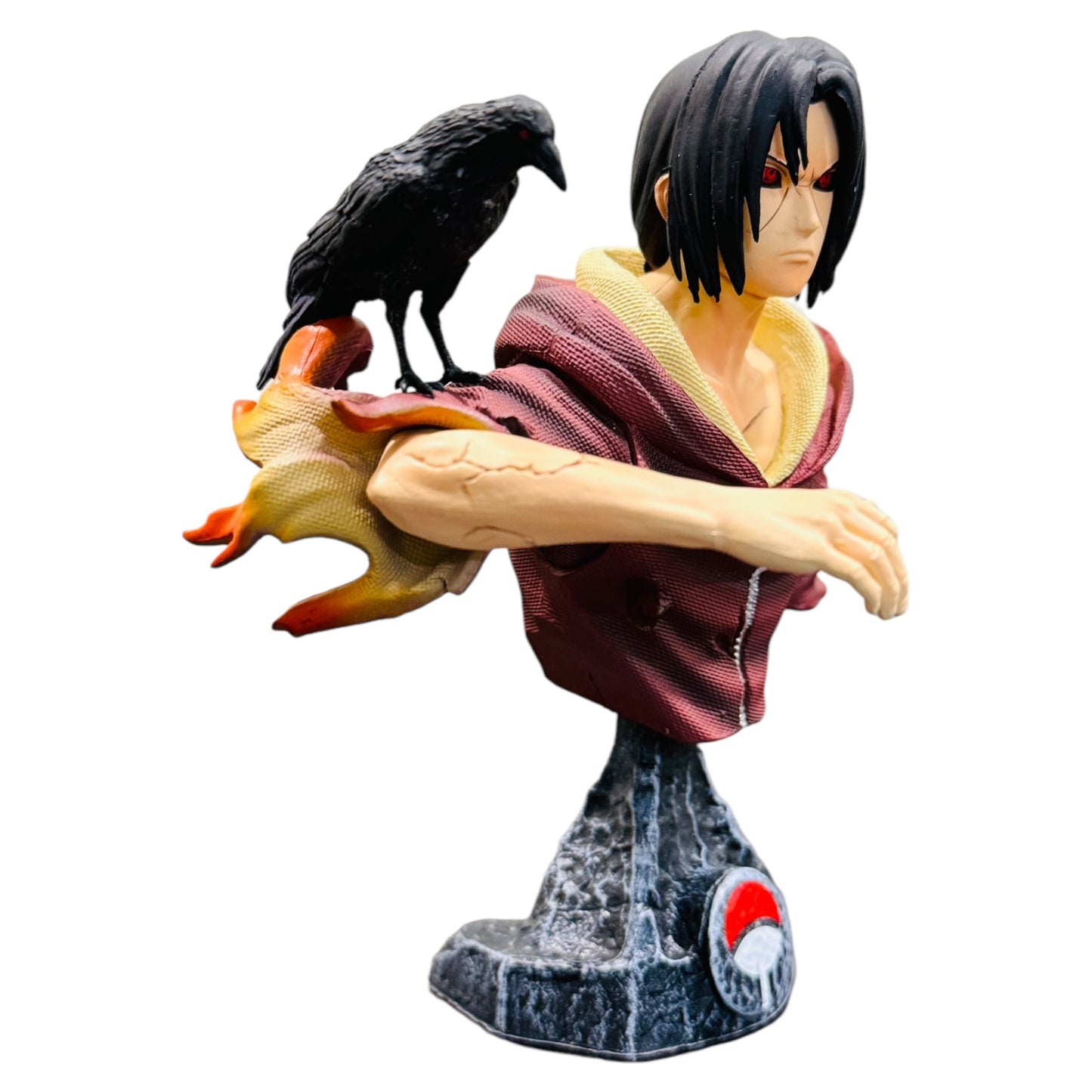 Itachi Uchiha Crow Summon Bust Statue | Naruto Shippuden