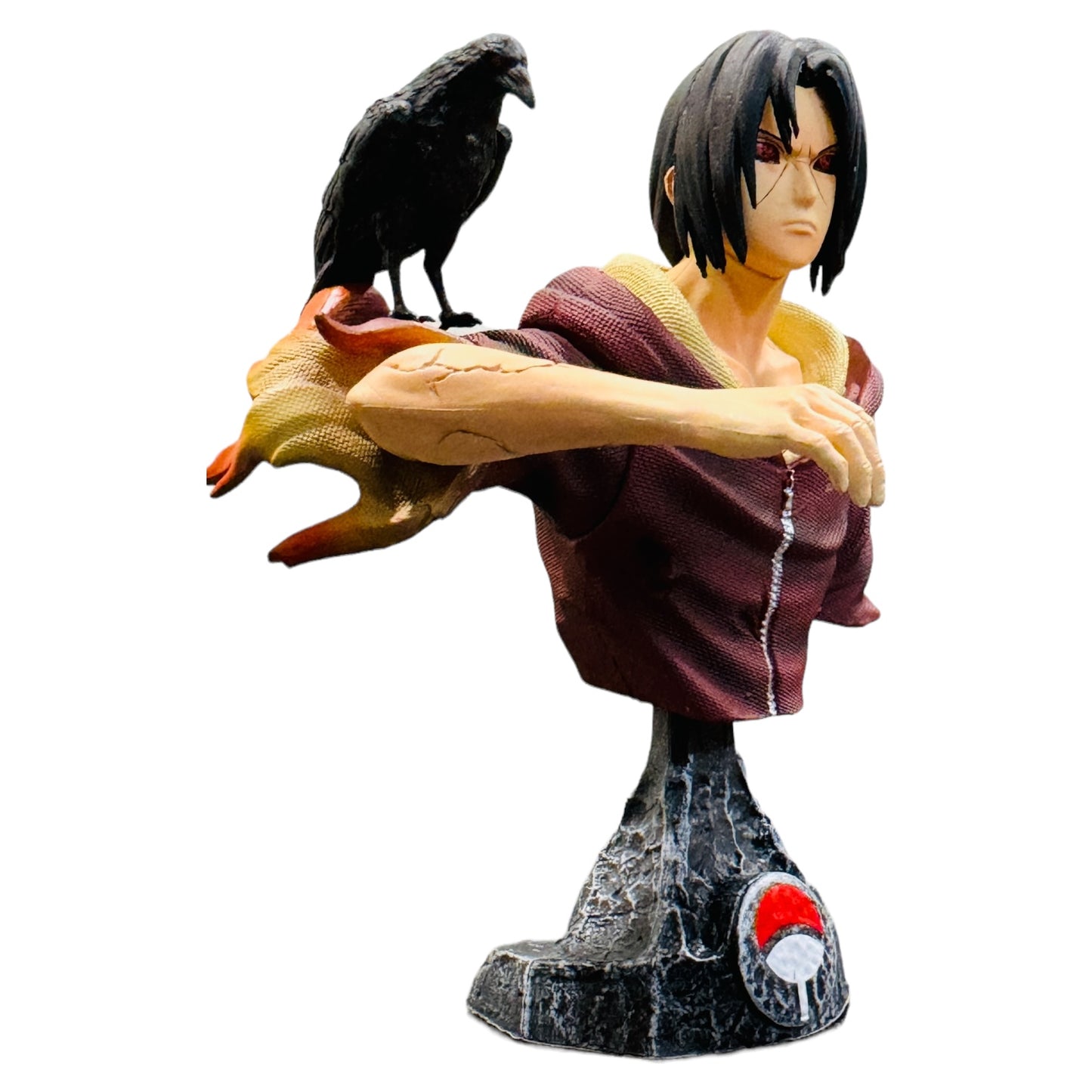 Itachi Uchiha Crow Summon Bust Statue | Naruto Shippuden