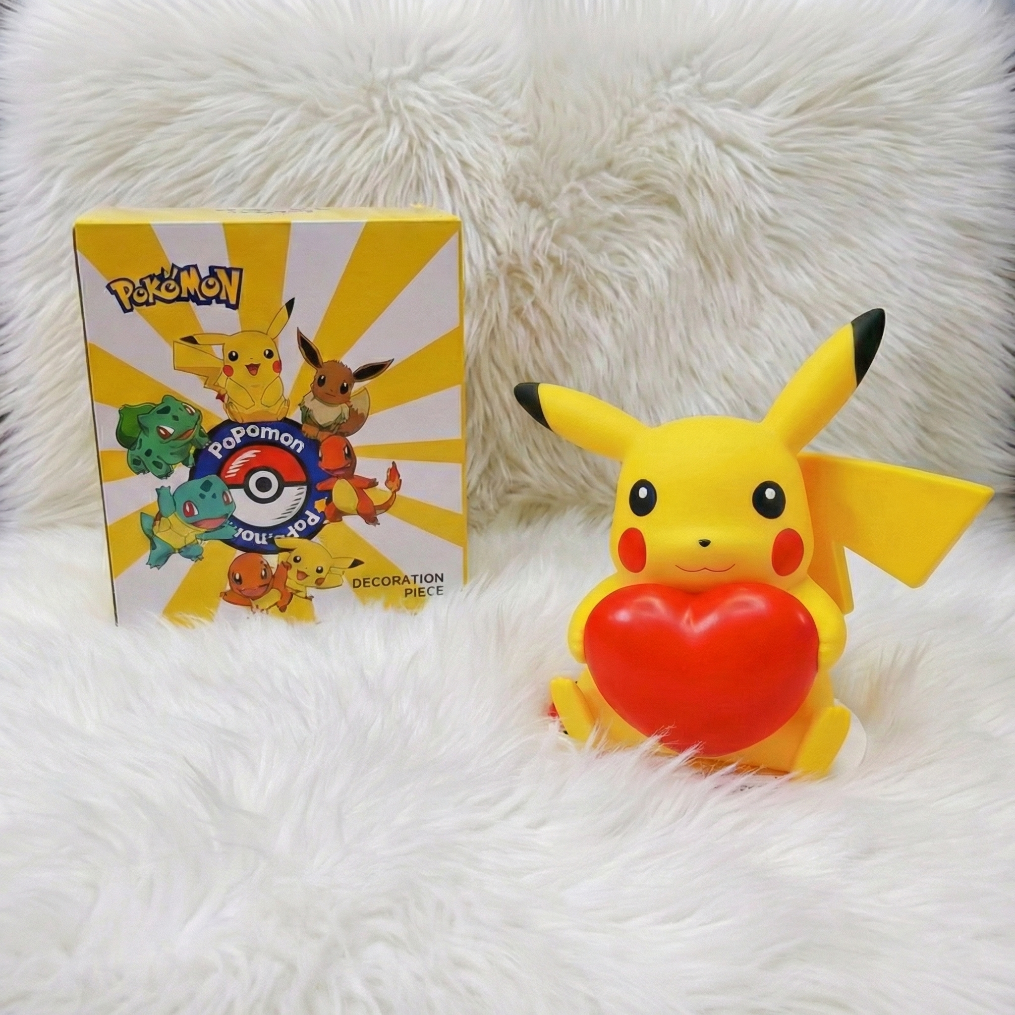 Pokémon Pikachu Love Action Figure | Premium Pokémon Decoration