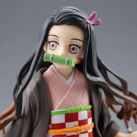 Nezuko Kamado Standing Action Figure | 14Cm Demon Slayer Figurine