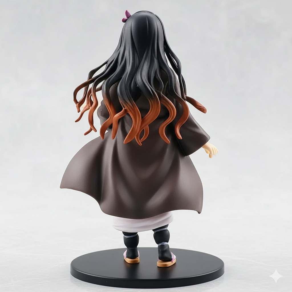 Nezuko Kamado Standing Action Figure | 14Cm Demon Slayer Figurine