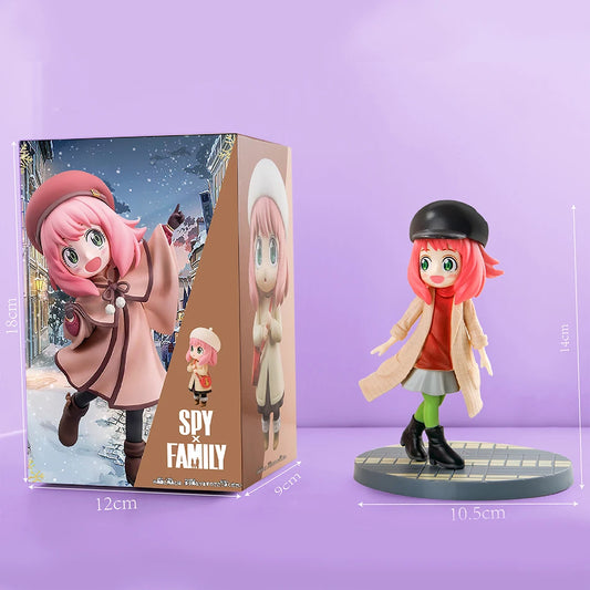 Anya Forger Winter Outfit Collectible Figure | 14 cm Spy x Family Action Figurine - 2