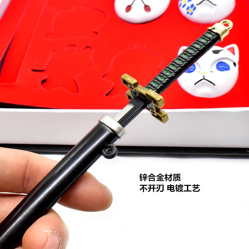 Demon Slayer Mask Pendant Keychain Set | 11-Piece Anime Gift Collection Character Charms