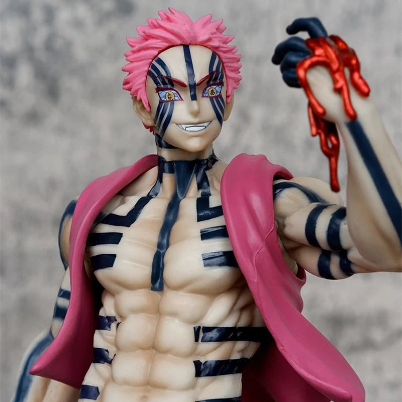 Demon Slayer Akaza Action Figure | 30 Cm Upper Rank Three Collectible Anime Statue