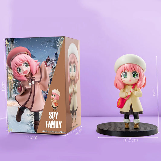 Anya Forger Winter Outfit Collectible Figure | 14 cm Spy x Family Action Figurine - 3