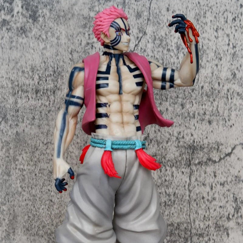 Demon Slayer Akaza Action Figure | 30 Cm Upper Rank Three Collectible Anime Statue