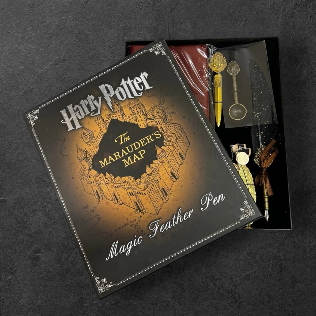 Harry Potter Premium Diary Gift Set & Antique Letter Sealing Set
