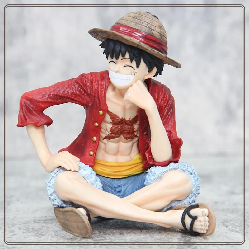 Monkey D. Luffy Sitting Pose Action Figure | One Piece