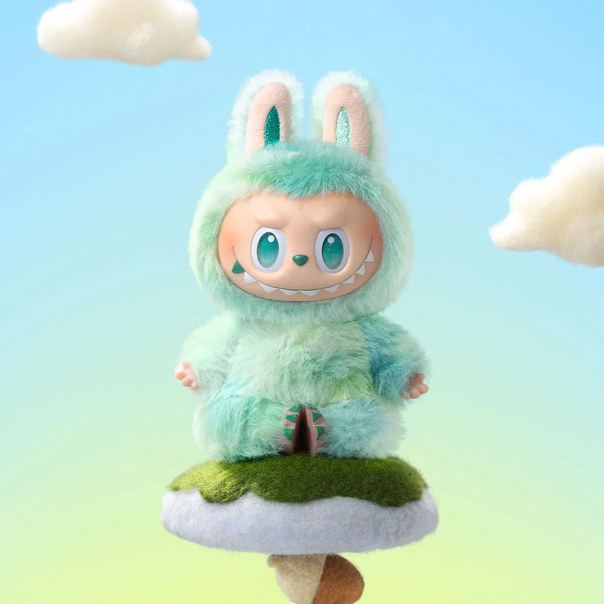 Labubu Doll Have A Seat Series Blind Box Vinyl Plush Pendant - The Monsters Collectible Keychain, Random Figure (Sisi, Hehe, Baba, Dada, Ququ, Zizi, or Secret Banana Duoduo)