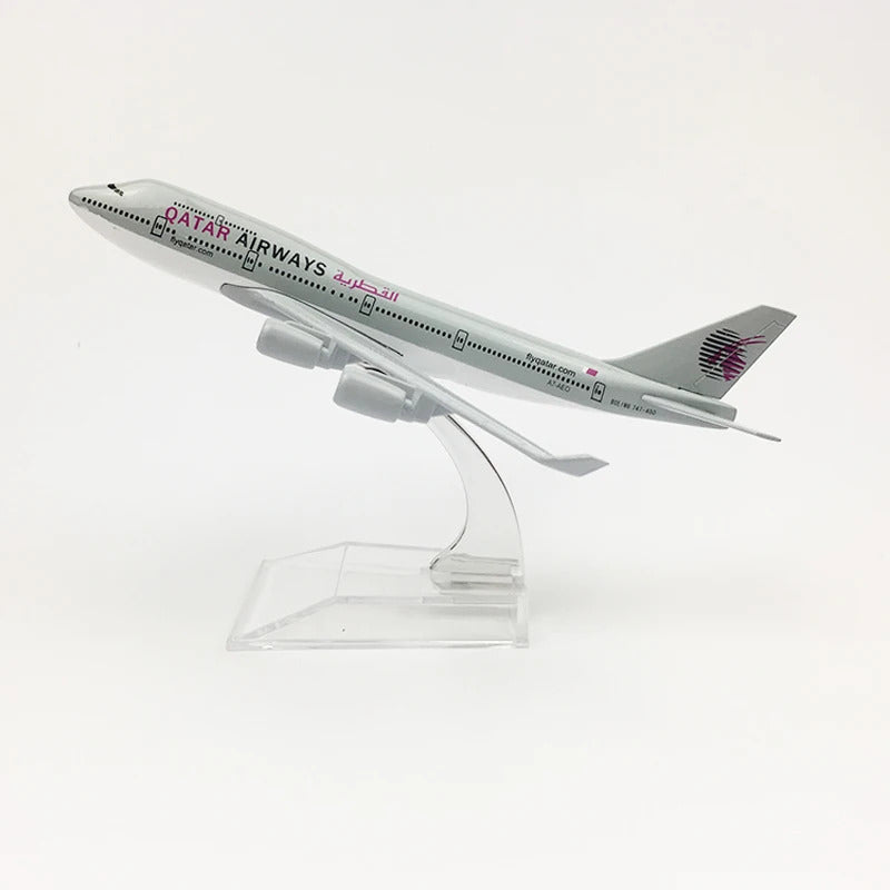 Qatar Airways A320 1:400 Scale Diecast Metal Model – 16cm Premium Collectible Airplane ✈️