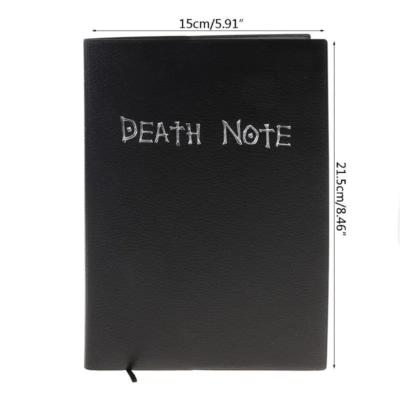 Death Note Replica Notebook & Feather Pen Set