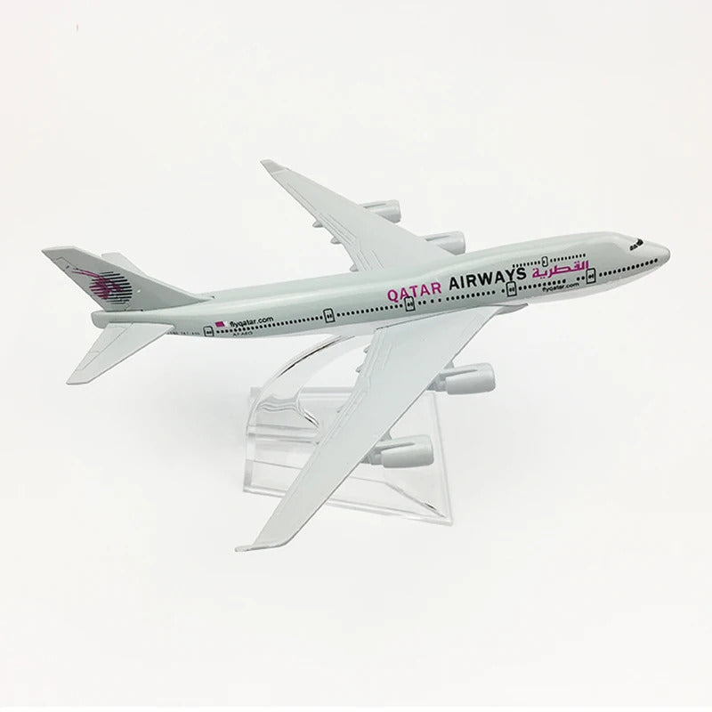 Qatar Airways A320 1:400 Scale Diecast Metal Model – 16cm Premium Collectible Airplane ✈️