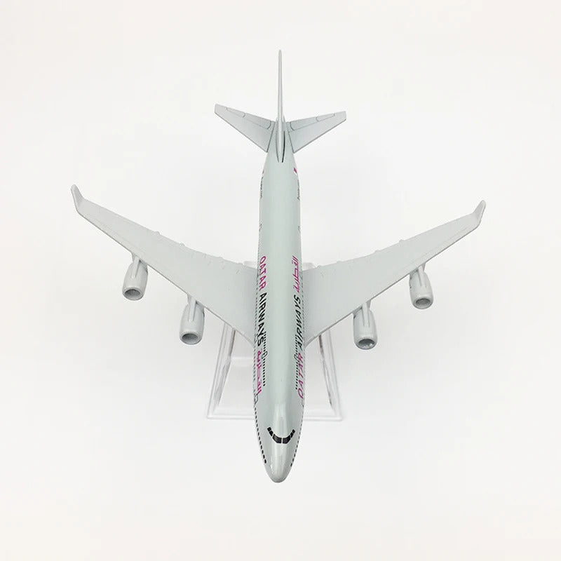 Qatar Airways A320 1:400 Scale Diecast Metal Model – 16cm Premium Collectible Airplane ✈️