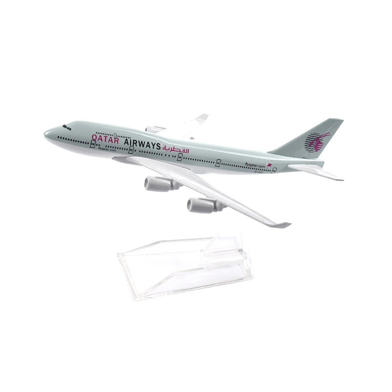 Qatar Airways A320 1:400 Scale Diecast Metal Model – 16cm Premium Collectible Airplane ✈️