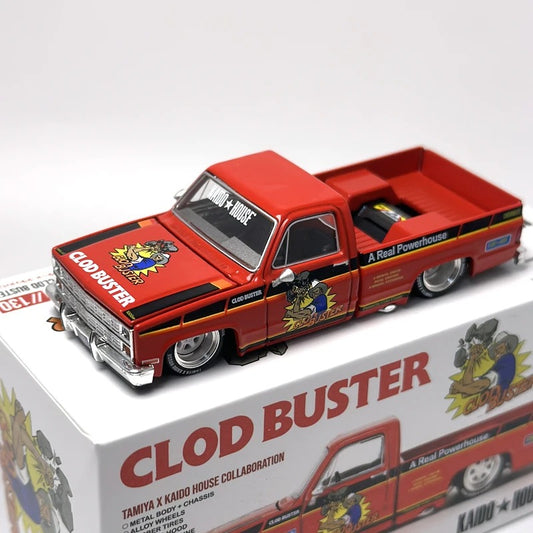 Kaido House x Mini GT Tamiya Clod Buster | 1:64 Scale Diecast Silverado Custom Truck