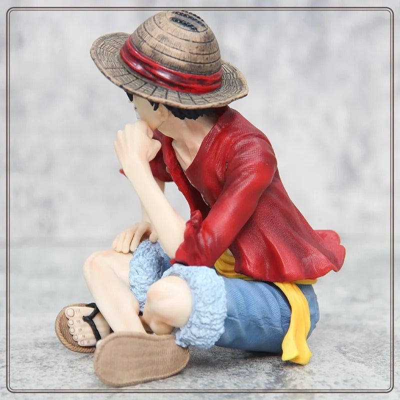 Monkey D. Luffy Sitting Pose Action Figure | One Piece