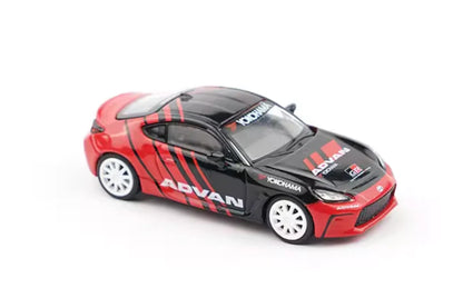 XCARTOYS JDM GR86 Advan Racing Sports Model | 1:64 Diecast Metal Car