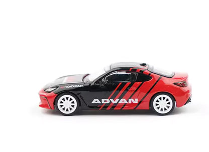 XCARTOYS JDM GR86 Advan Racing Sports Model | 1:64 Diecast Metal Car
