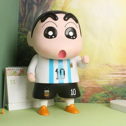 Shinchan x Messi Action Figure
