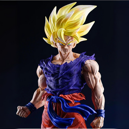 Super Saiyan Goku Large Action Figure - 43 Cm Dragon Ball Z Anime Collectible Statue