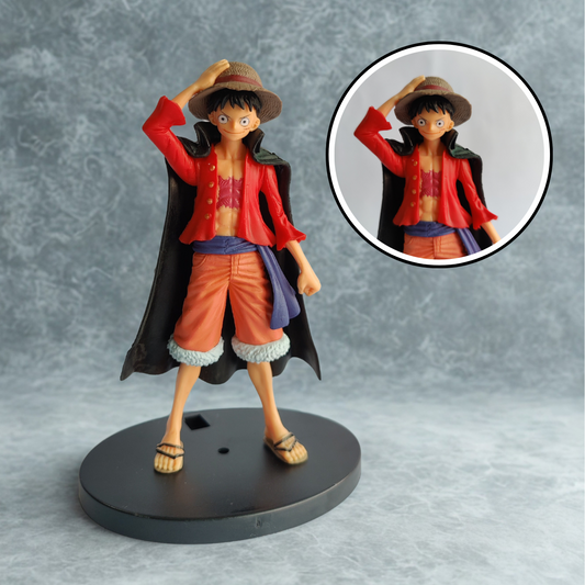 Luffy Standing With Hat Action Figure | One Piece