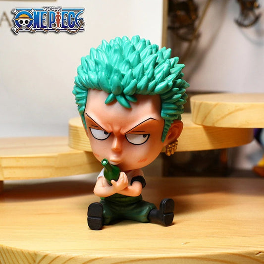 One Piece Zoro with Bottle Action Figure 8 cm