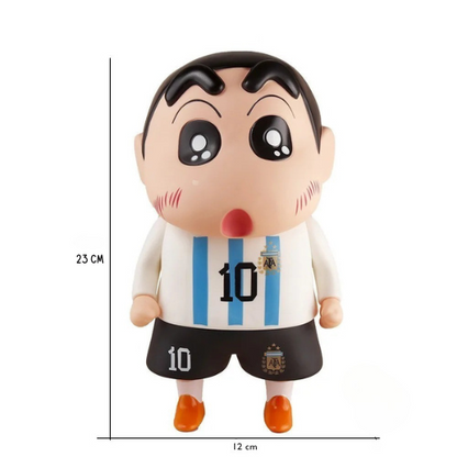 Shinchan x Messi Action Figure