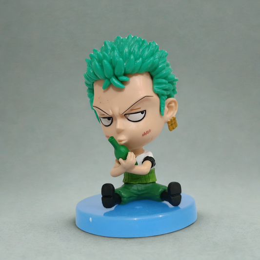 One Piece Zoro with Bottle Action Figure 8 cm