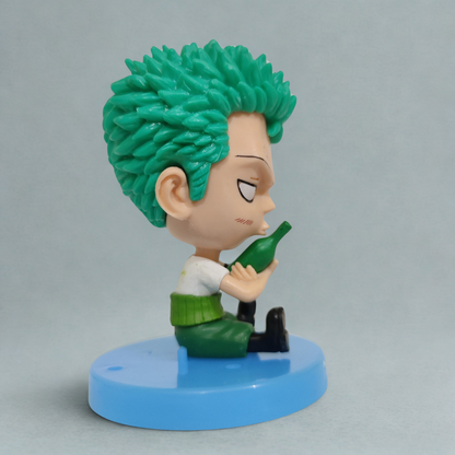 One Piece Zoro with Bottle Action Figure 8 cm