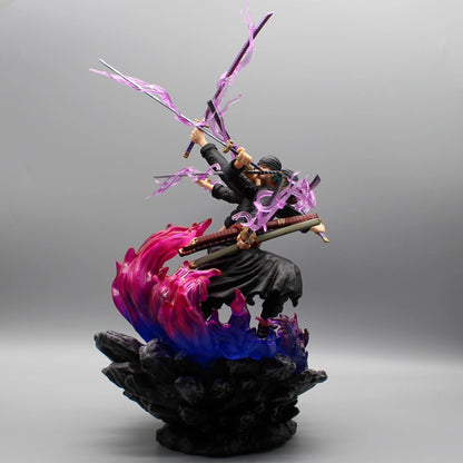 Roronoa Zoro Three Heads Premium Figure | One Piece Large Nine-Sword Style Collectible