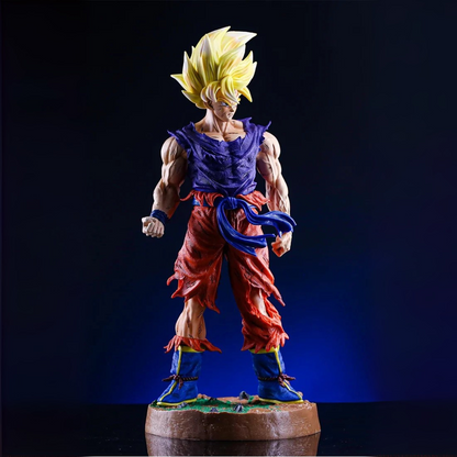 Super Saiyan Goku Large Action Figure - 43 Cm Dragon Ball Z Anime Collectible Statue