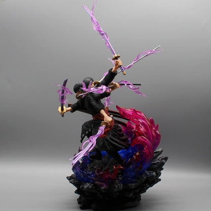 Roronoa Zoro Three Heads Premium Figure | One Piece Large Nine-Sword Style Collectible
